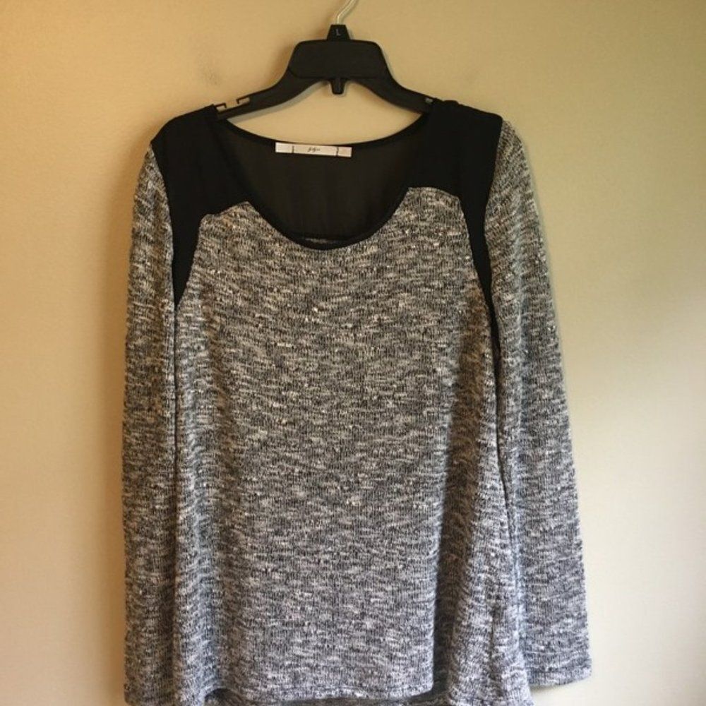 Gibson large grey‎ long sleeved top